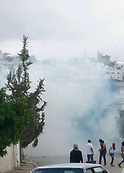 clashes in Ni'lin village,Friday the 16th of October